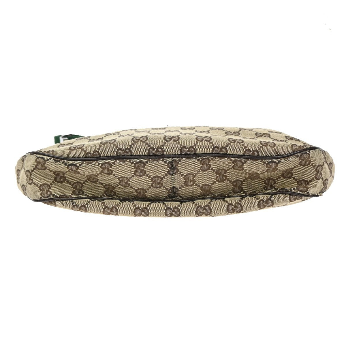GUCCI Logo GG Pattern Sherry Line Shoulder Bag Canvas Leather BN Italy 72MA678