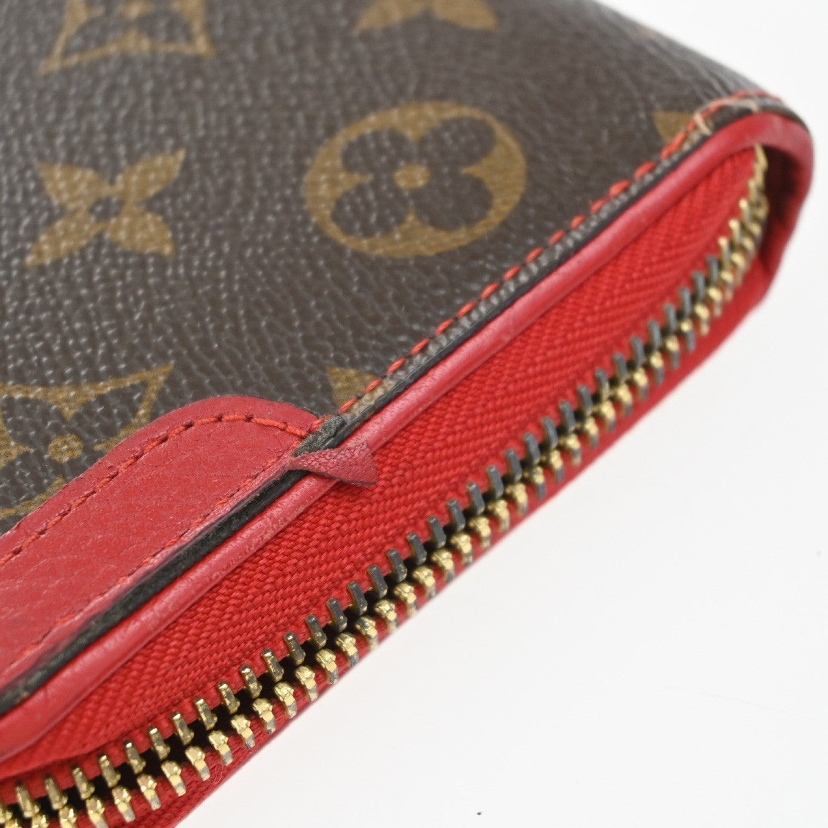 LOUIS VUITTON Zippy Retiro Long Zip Around Wallet Monogram BN RD M61187 33EG329
