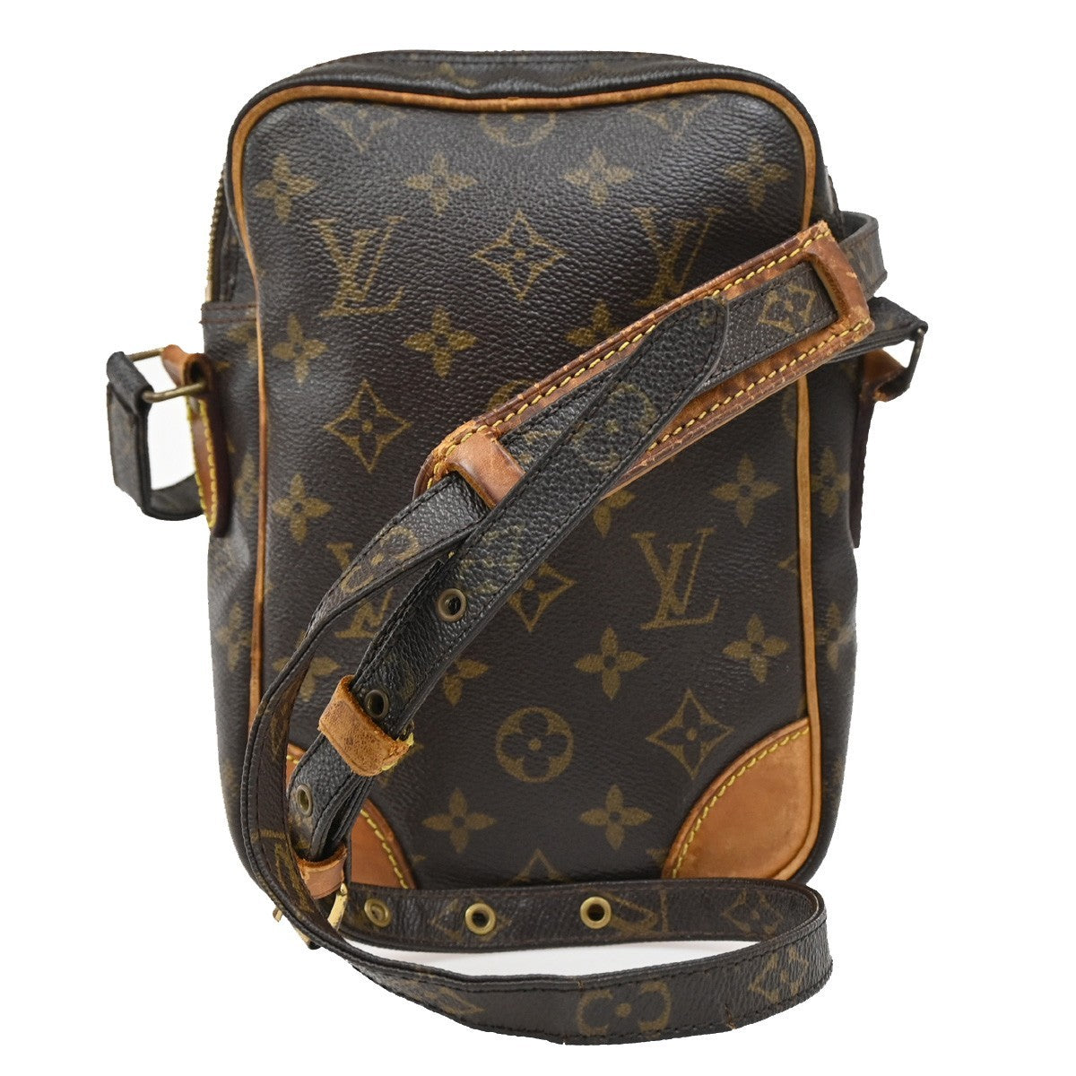 LOUIS VUITTON Amazon Crossbody Shoulder Bag Monogram Leather BN M45236 31KB675