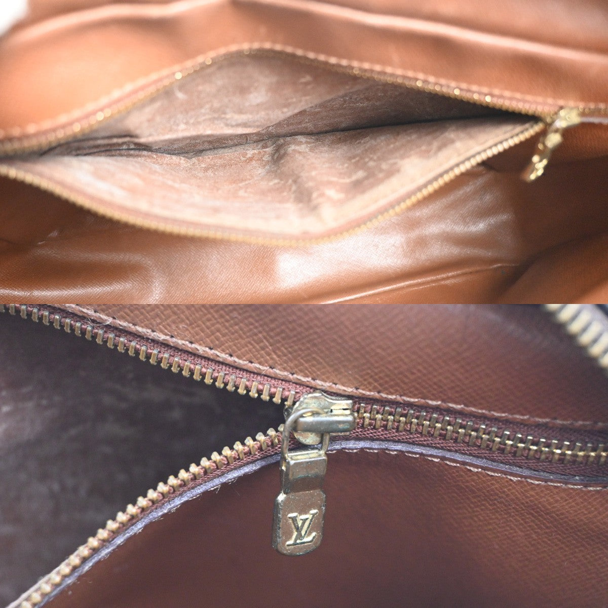 LOUIS VUITTON Trocadero 30 Shoulder Bag Monogram Leather Brown M51272 30CA797