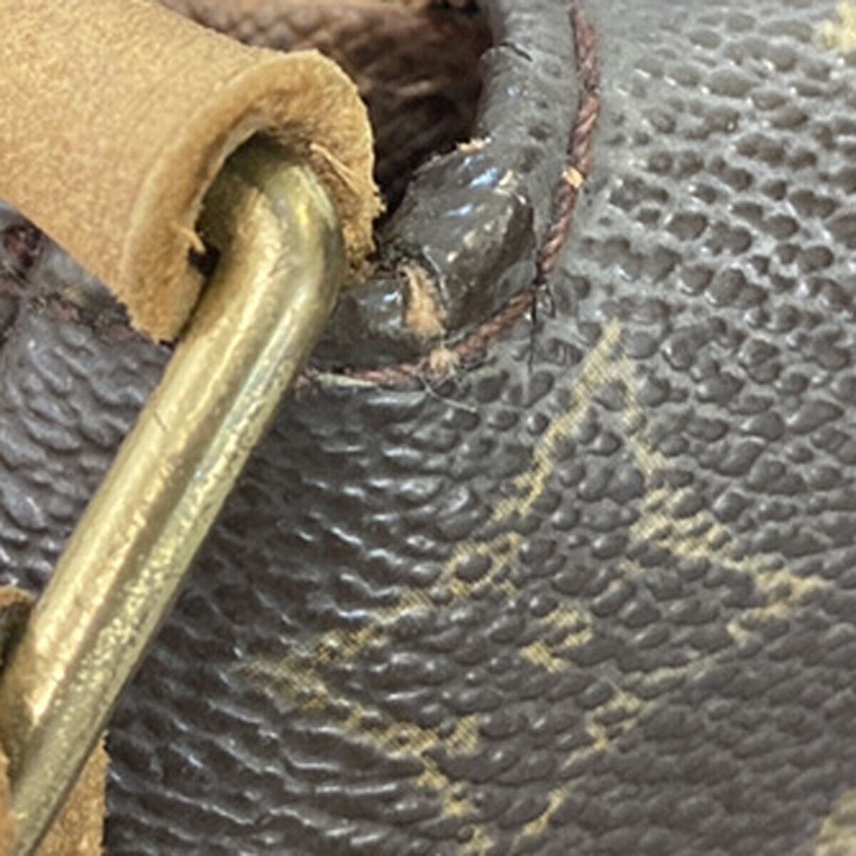LOUIS VUITTON Musette Shoulder Bag Monogram Leather Brown Spain M51256 38EC338