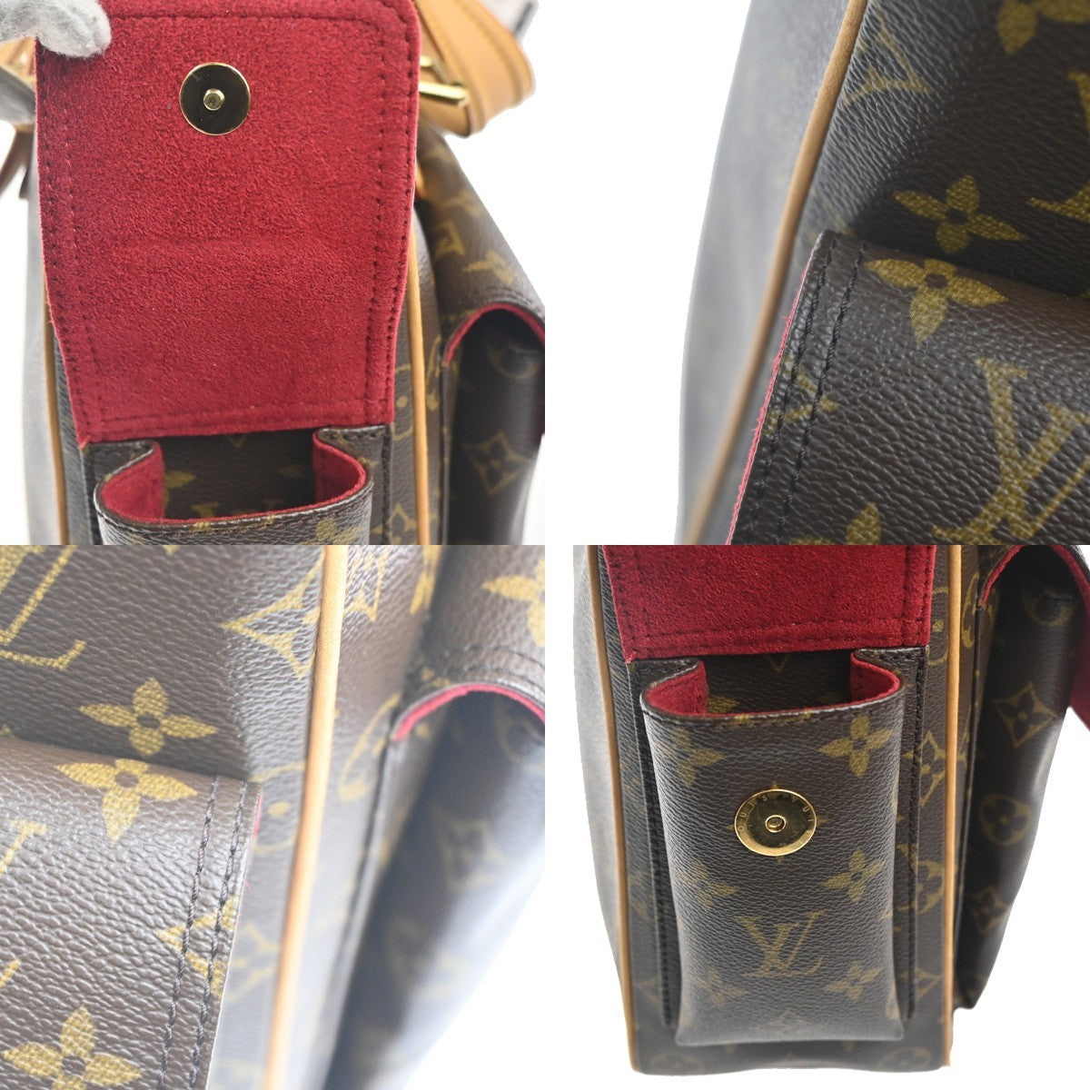 LOUIS VUITTON Multipli Cite Shoulder Bag Monogram Leather Brown M51162 52KP546