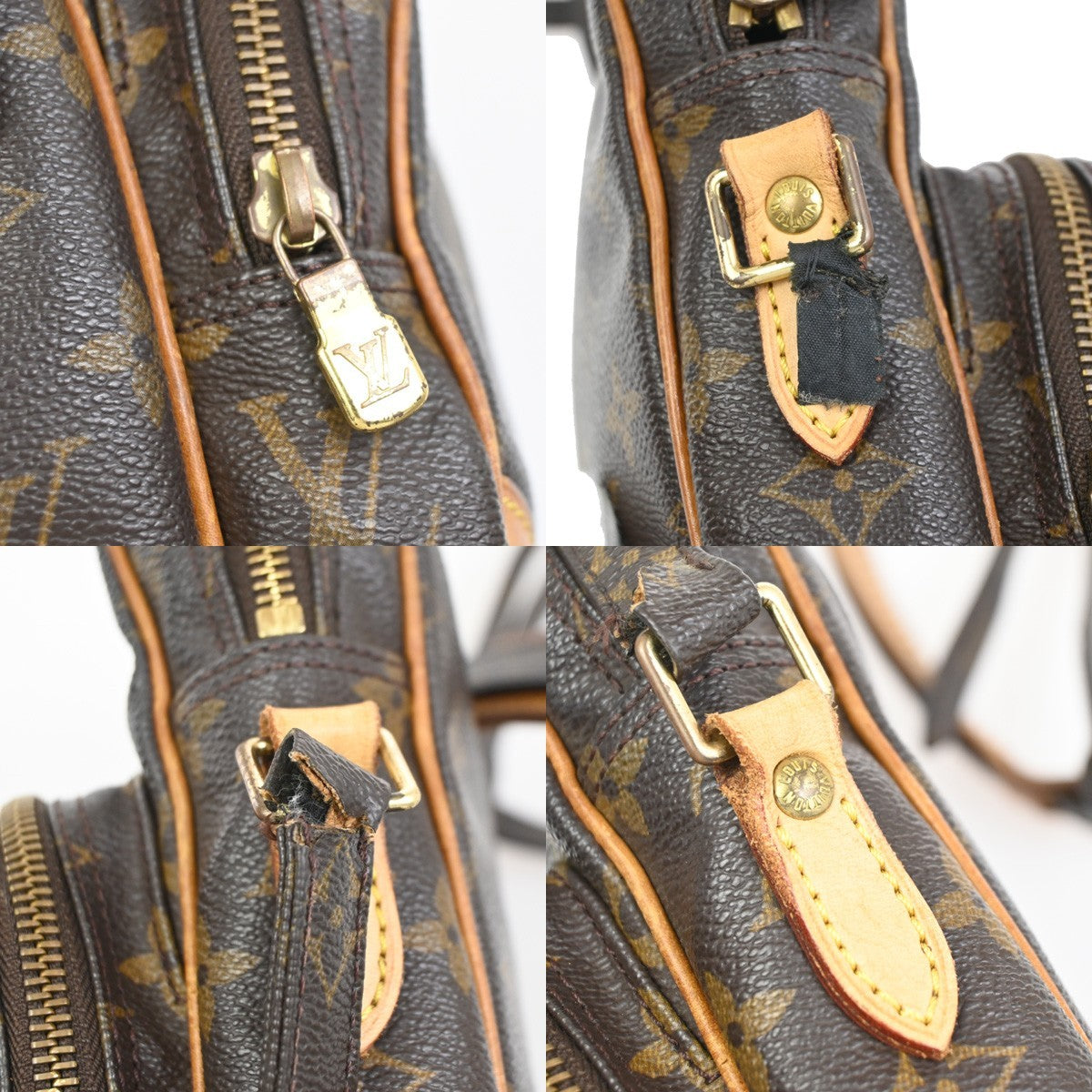 LOUIS VUITTON Amazon Crossbody Shoulder Bag Monogram Leather BN M45236 60KD088