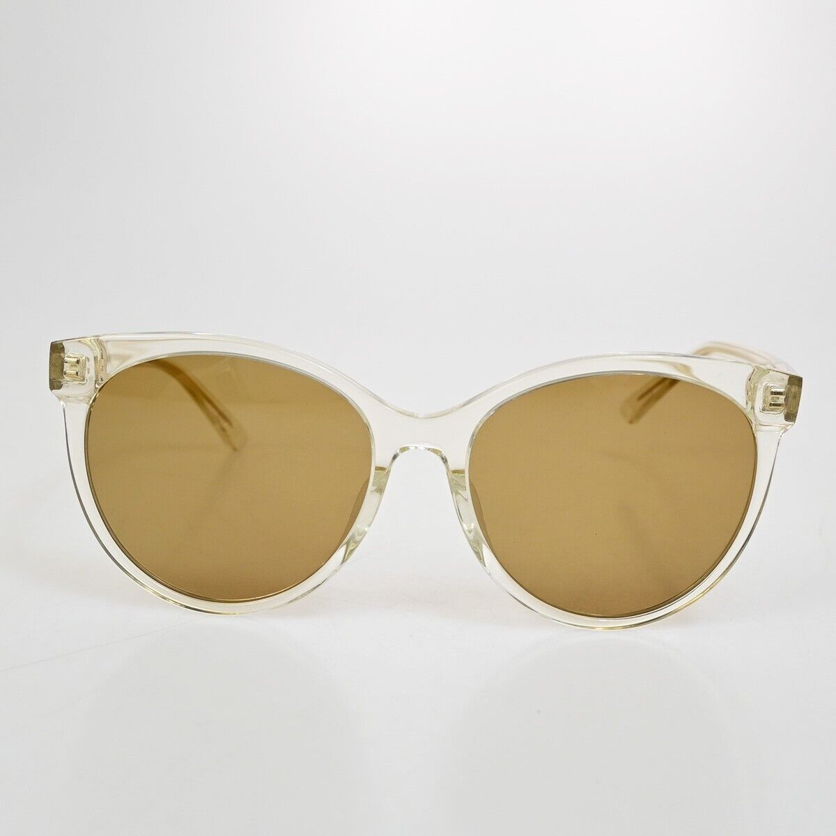 BOTTEGA VENETA Logo Sunglasses BV1022SK Plastic Gold Italy 04KA245
