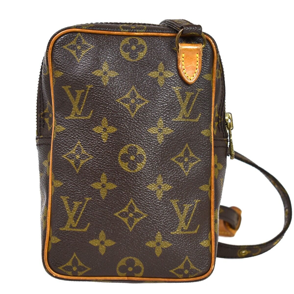 LOUIS VUITTON Mini Amazon Shoulder Bag Monogram Leather Brown M45238 86EA041