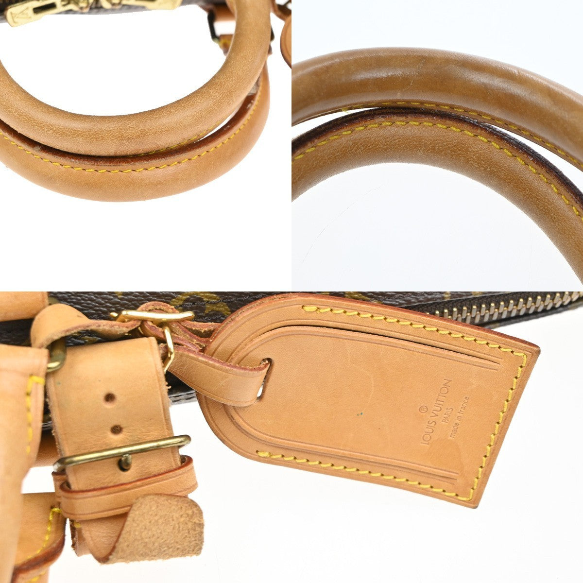 LOUIS VUITTON Keepall 55 Travel Hand Bag Monogram Leather Brown M41424 14CA649