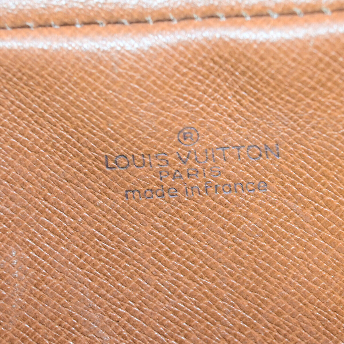 LOUIS VUITTON Marly Dragonne PM Clutch Hand Bag Monogram Leather M51827 32YF514