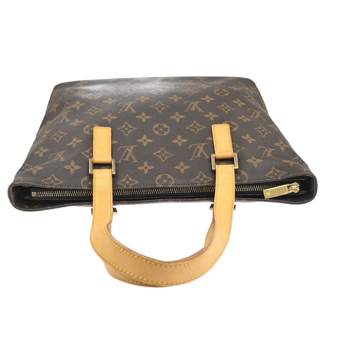 LOUIS VUITTON Cabas Piano Shoulder Bag Monogram Leather Brown M51148 16KC815