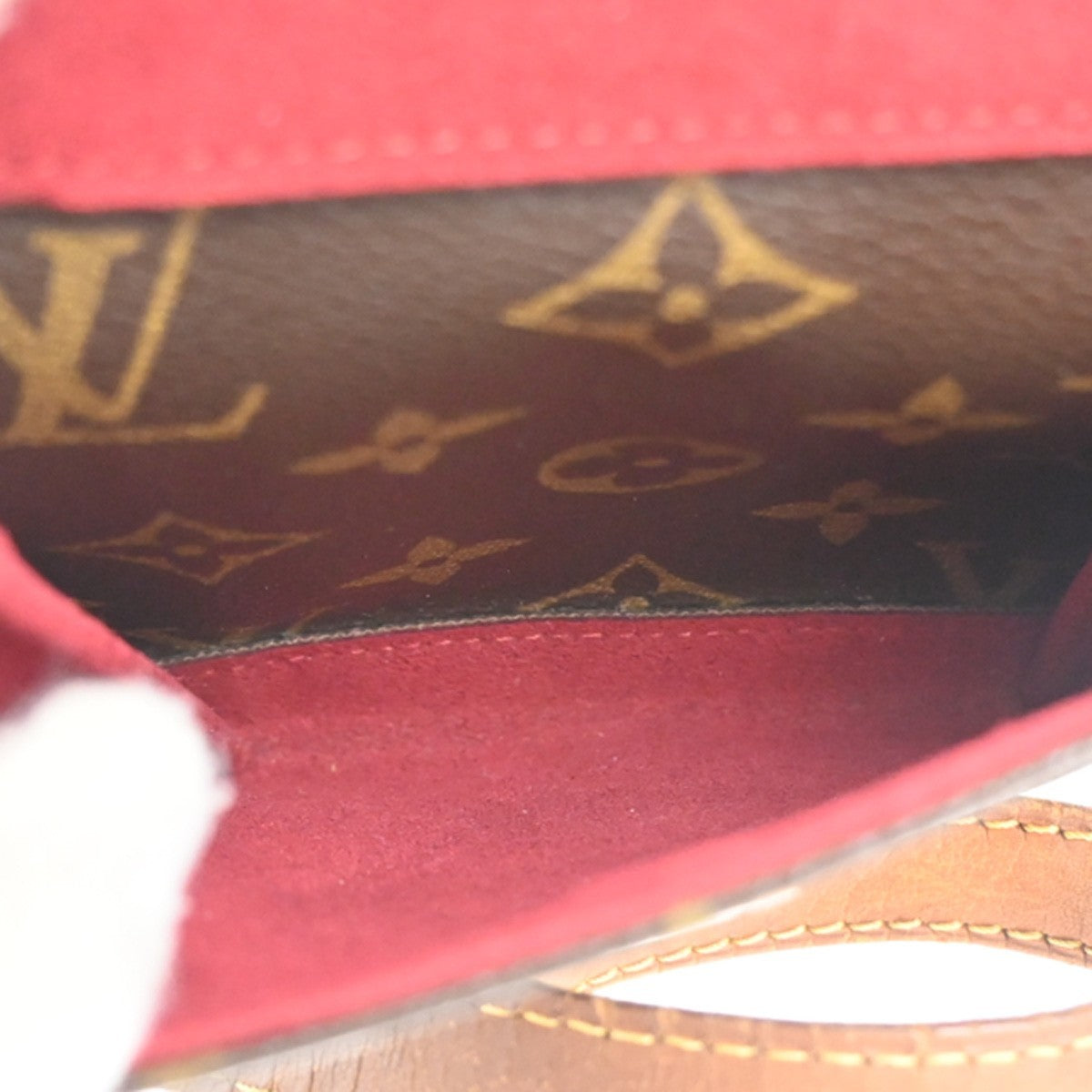 LOUIS VUITTON Viva Cite PM Shoulder Bag Monogram Leather Brown M51165 72MA425