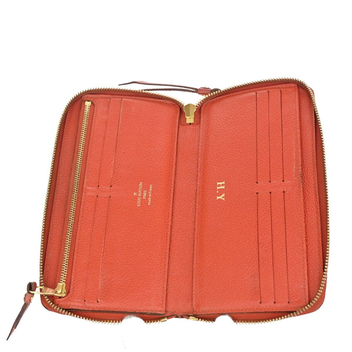 LOUIS VUITTON Secret Long Bifold Wallet Monogram Empreinte Orient M60297 69GA622
