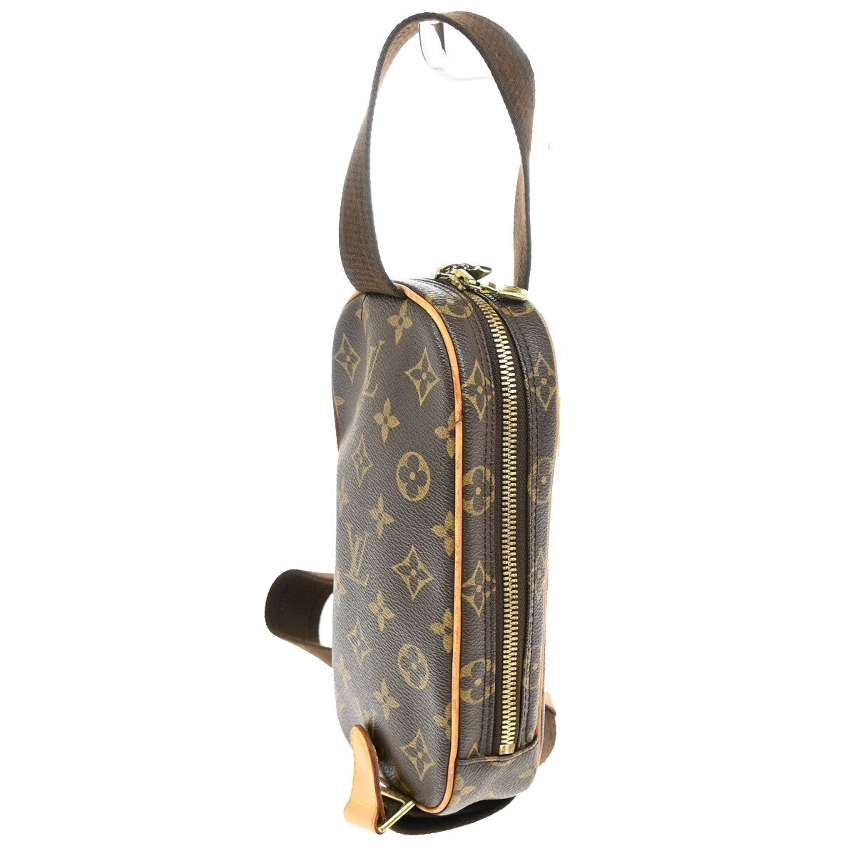 LOUIS VUITTON Pochette Gange Shoulder Bag Monogram Brown Spain M51870 28RF394