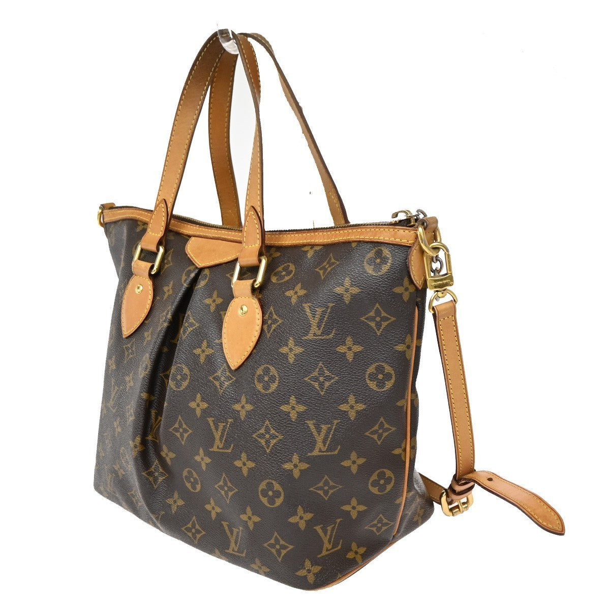 LOUIS VUITTON Palermo PM Shoulder Hand Bag Monogram Leather BN M40145 90CA615
