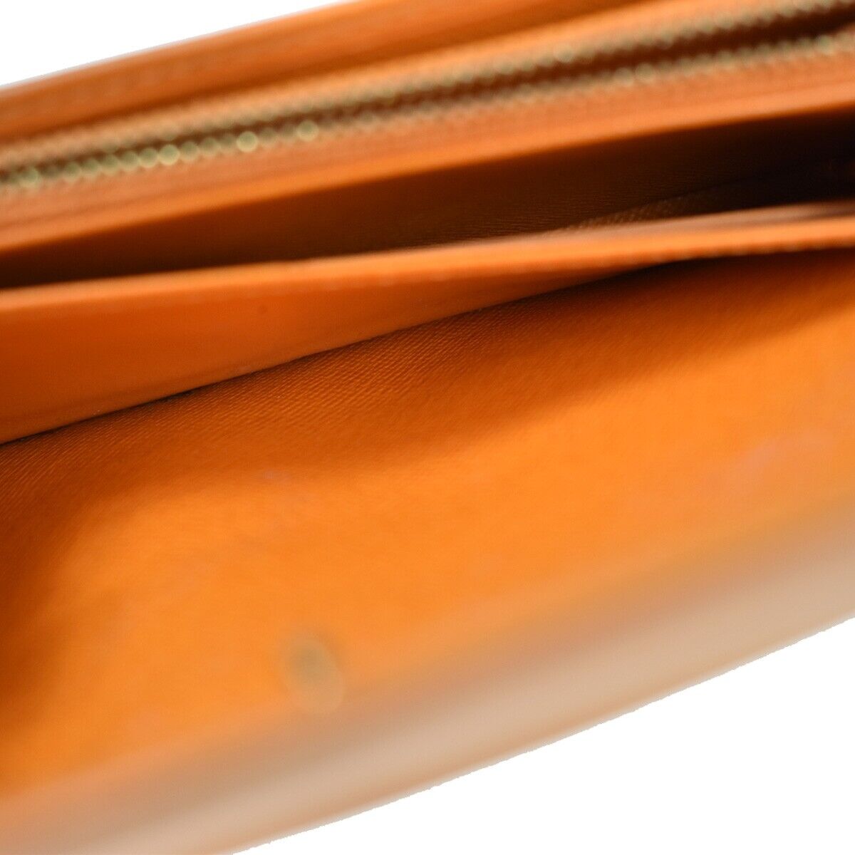 LOUIS VUITTON Credit Long Bifold Wallet Epi Leather Orange M6359H 01YA275