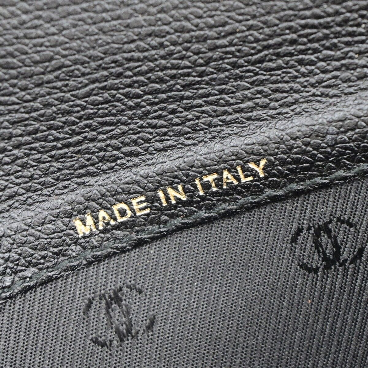 CHANEL CC Logo Long Bifold Wallet Purse Leather Black GHW France 33EB272