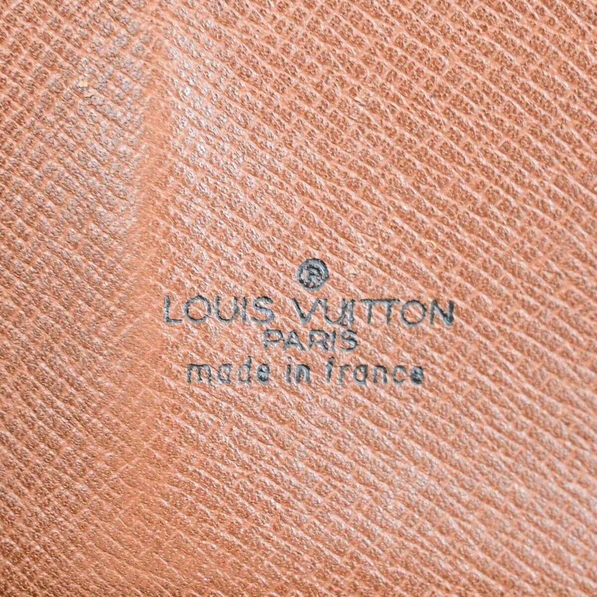 LOUIS VUITTON Saint Cloud GM Shoulder Bag Monogram Leather Brown M51242 69ED341