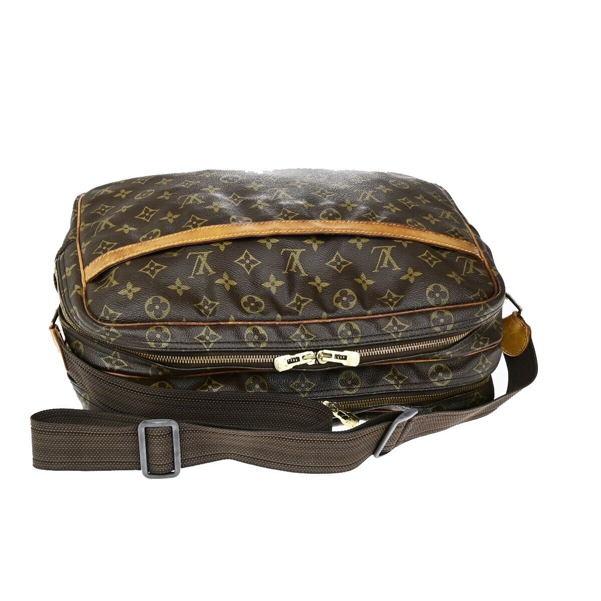 LOUIS VUITTON Reporter GM Crossbody Shoulder Bag Monogram Leather M45252 30EC915