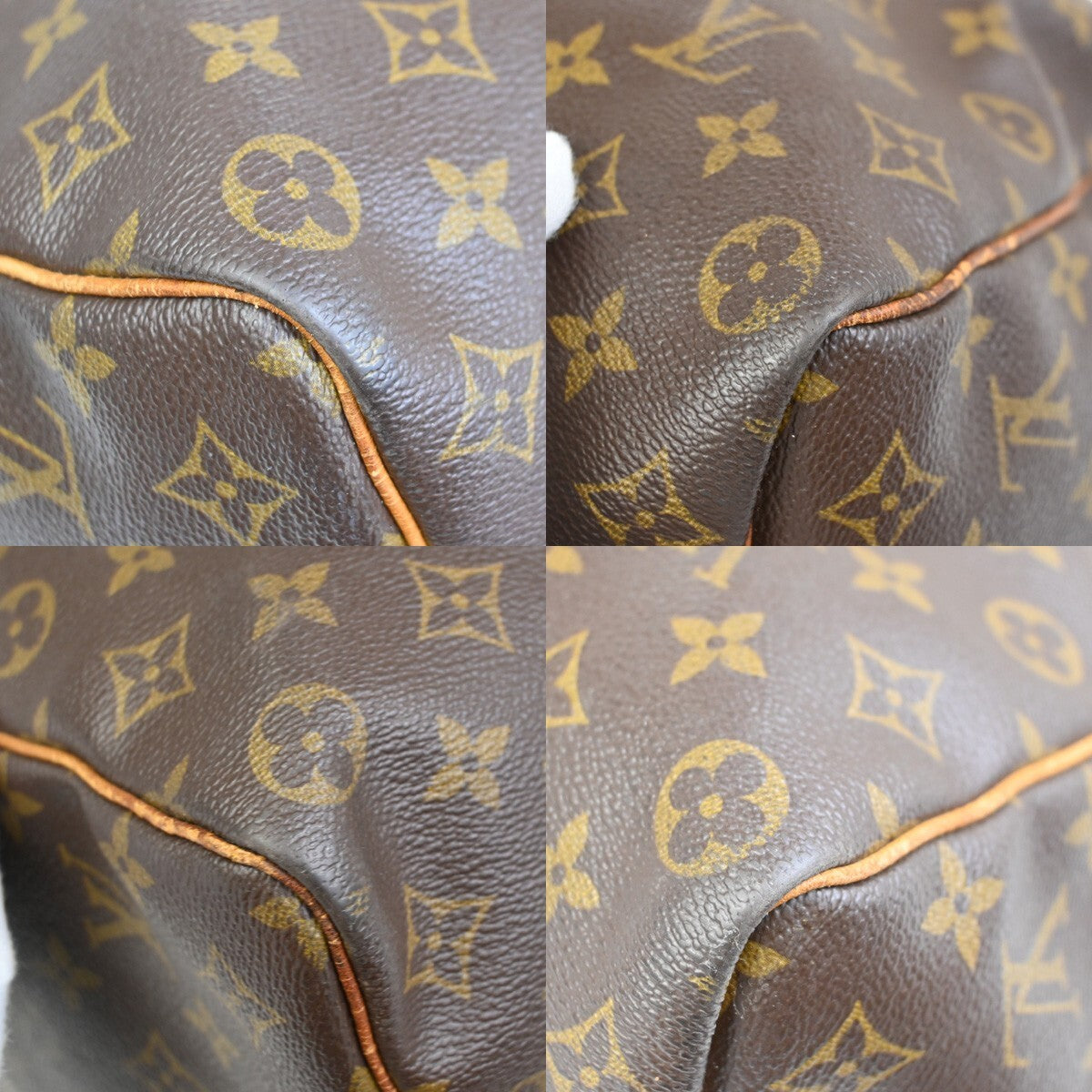 LOUIS VUITTON Keepall 50 Travel Hand Bag Monogram Leather Brown M41426 88FB594