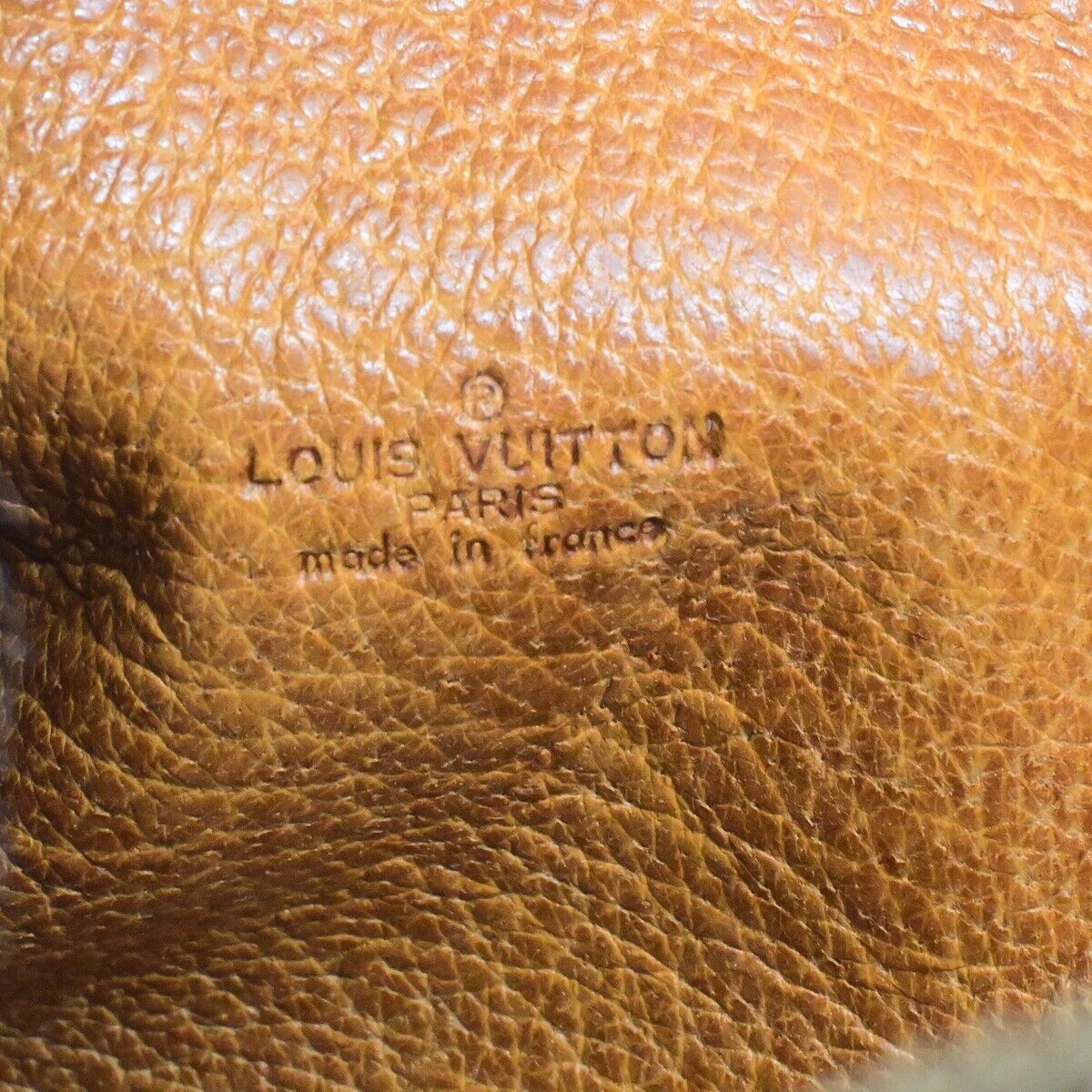 LOUIS VUITTON Logo PAPILLON 30 Hand Bag Monogram Leather Brown M51365 09FB281