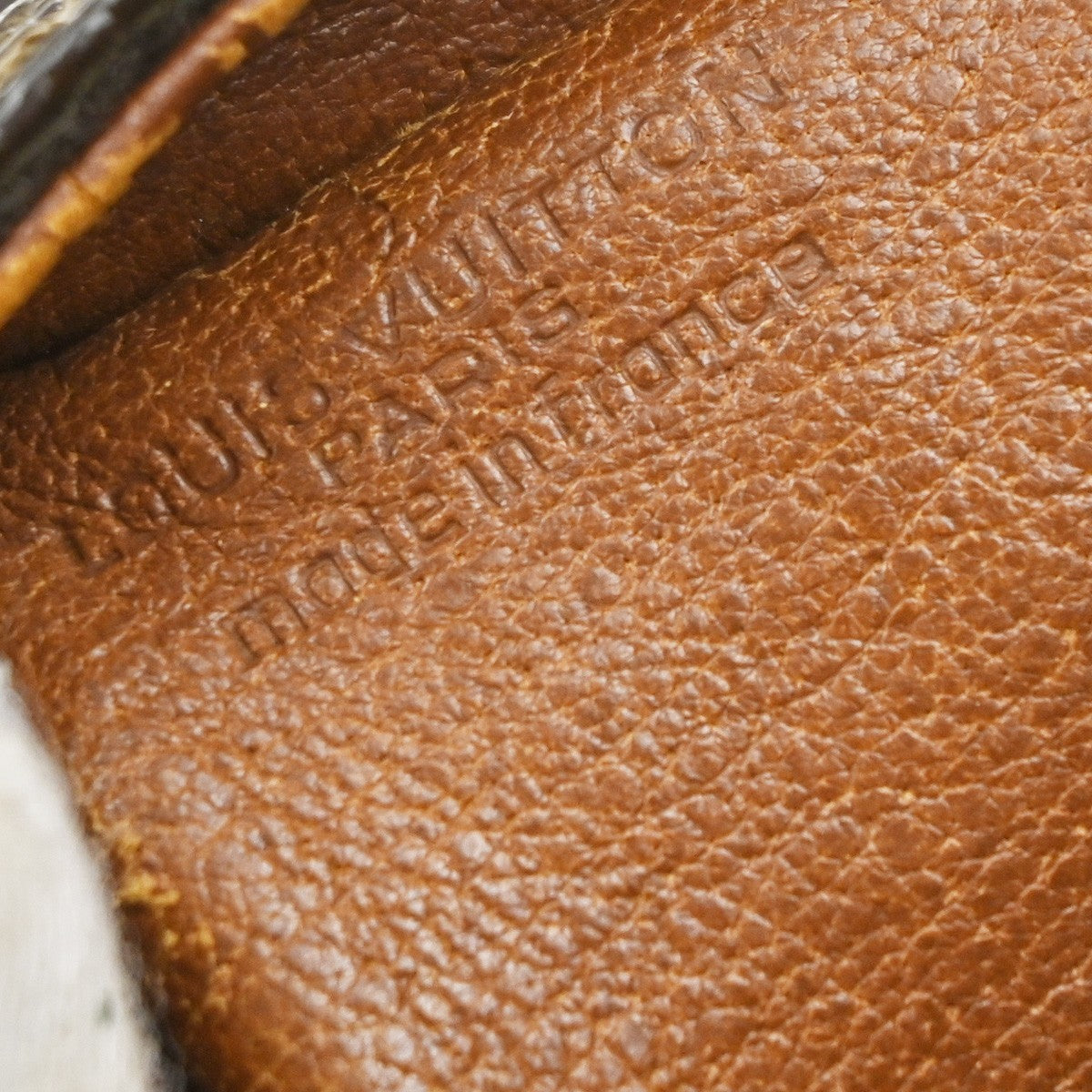 LOUIS VUITTON Mini Amazon Shoulder Bag Monogram Leather Brown M45238 01SA044