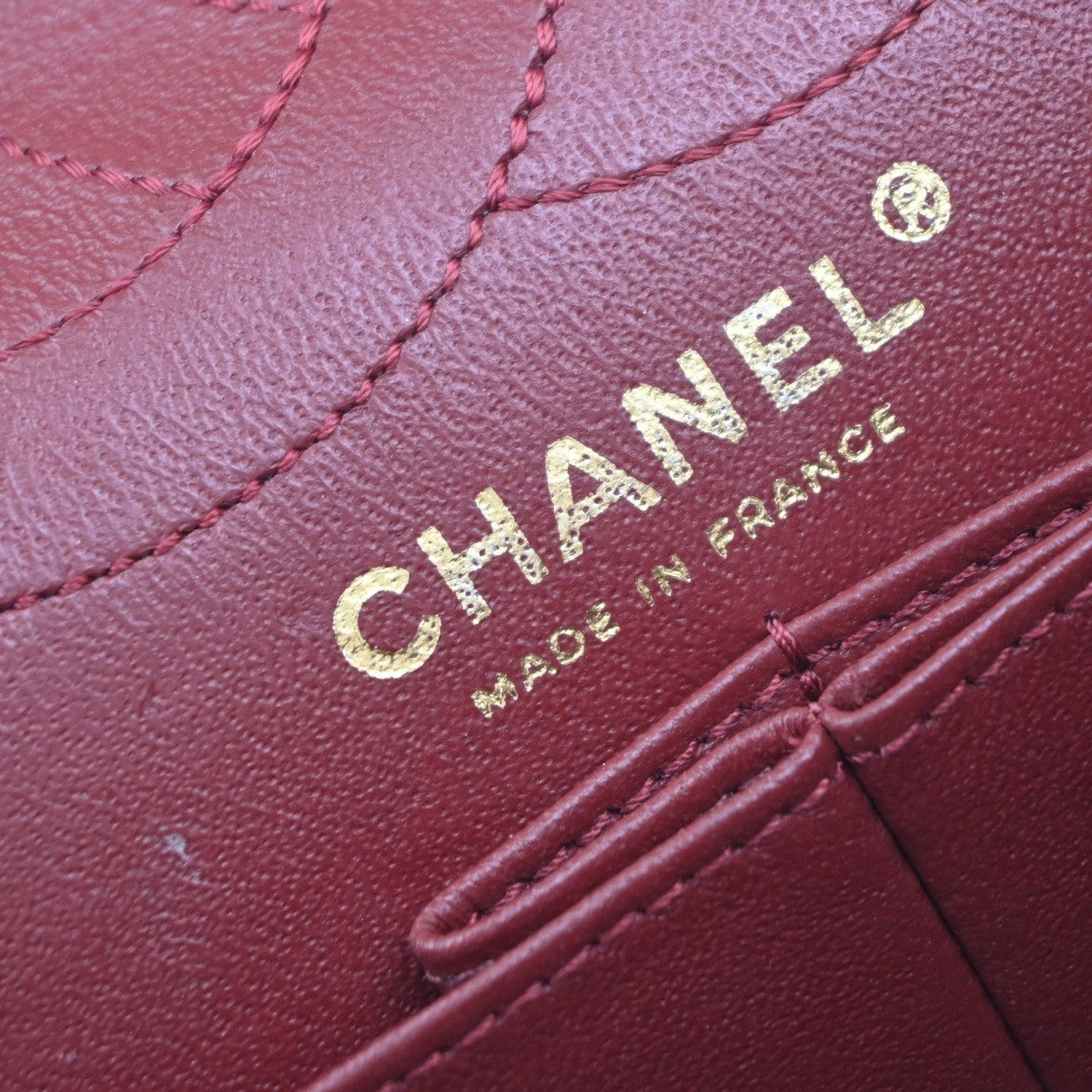 CHANEL Paris-Shanghai 2.55 Double Flap Chain Shoulder Bag Leather Brown 670RL952