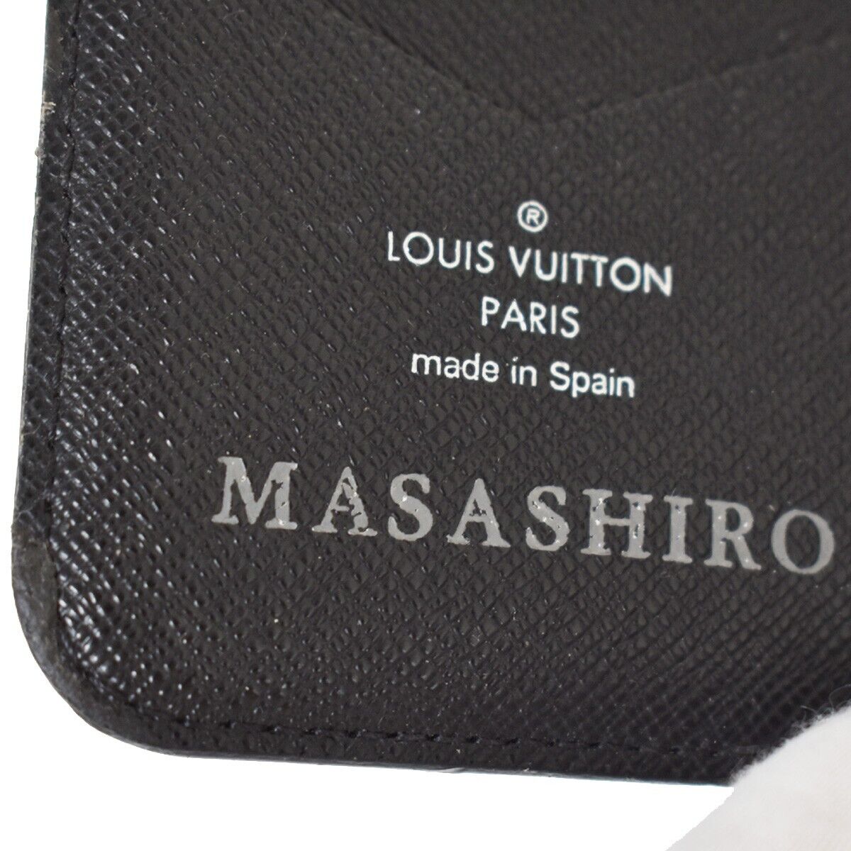 LOUIS VUITTON 4 Set Wallet Key iPhone Case X Monogram Eclipse Azur epi 60YC310