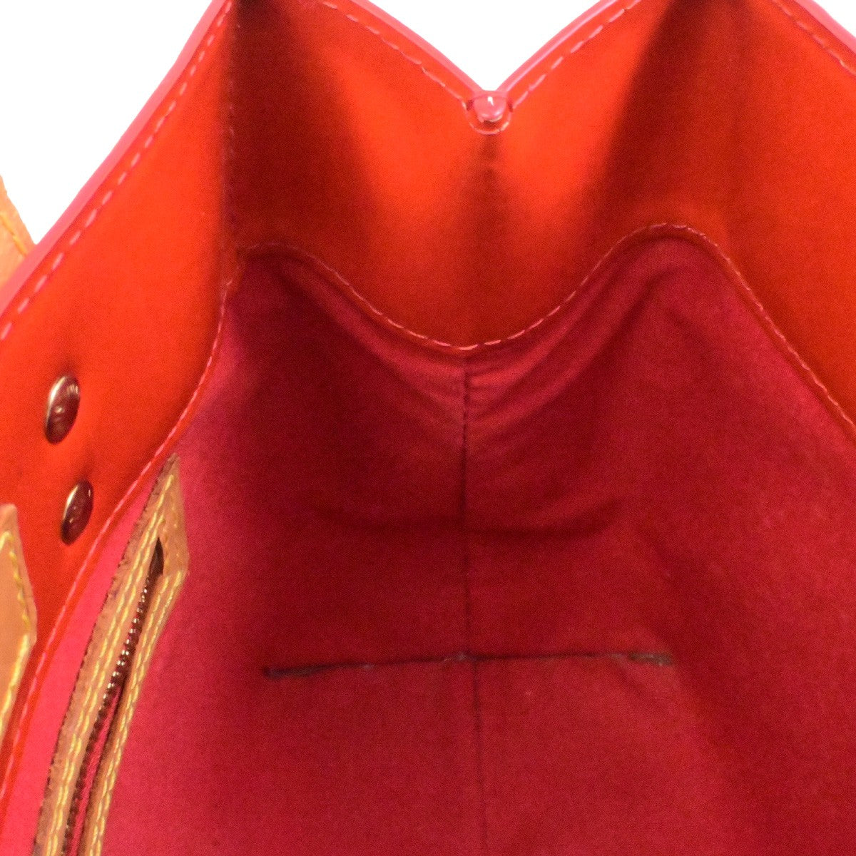 LOUIS VUITTON Read PM Hand Bag Monogram Vernis Patent Leather Red M91088 31YH134