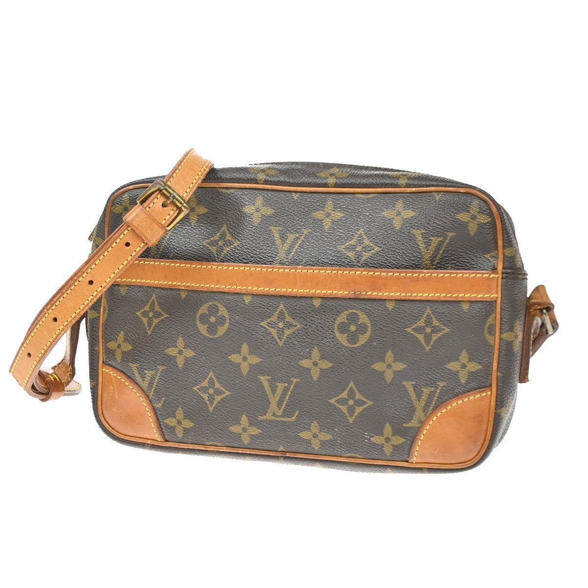 LOUIS VUITTON Trocadero 24 Shoulder Bag Monogram Leather Brown M51276 62CA942