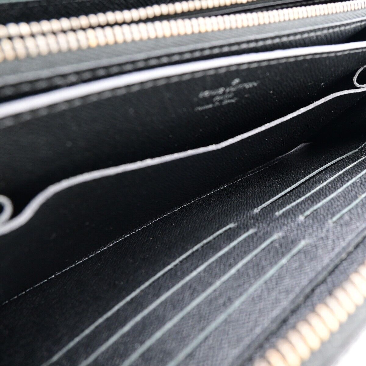 LOUIS VUITTON Zippy XL Long Bifold Wallet Monogram Eclipse BK M61698 93EA986