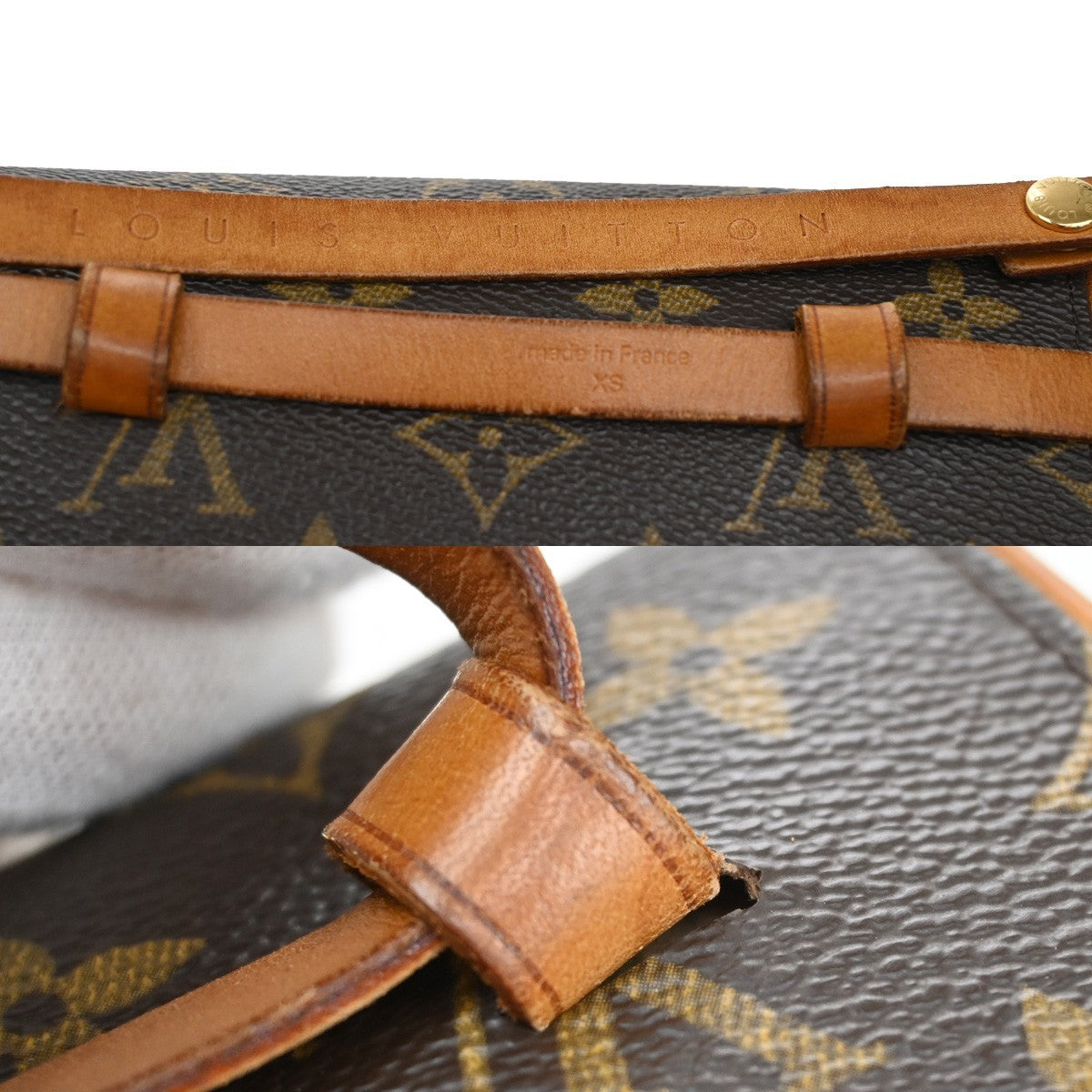 LOUIS VUITTON Pochette Florentine Bum Bag Monogram Leather Brown M51855 34CA093