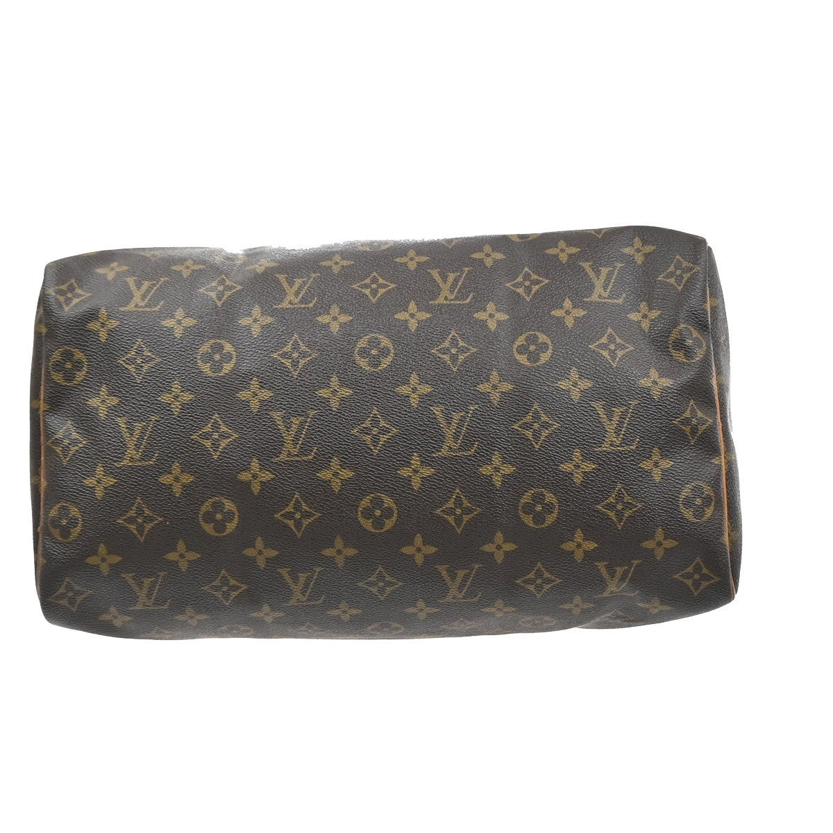 LOUIS VUITTON Speedy 35 Travel Hand Bag Monogram Leather Brown M41524 93SA112