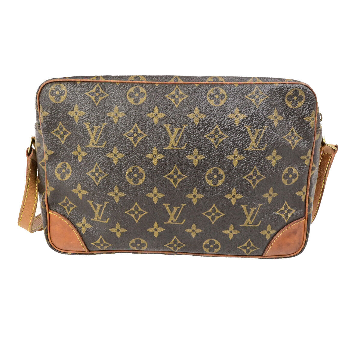 LOUIS VUITTON Trocadero 30 Shoulder Bag Monogram Leather Brown M51272 04SJ534