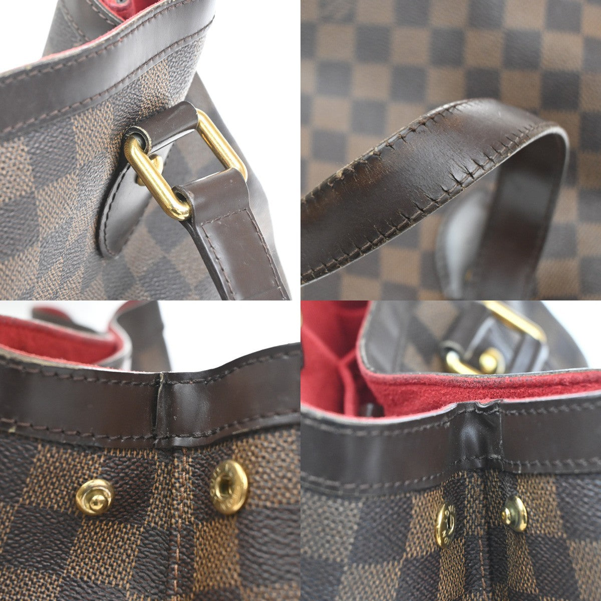LOUIS VUITTON Hampstead PM Shoulder Bag Damier Ebene Leather BN N51205 79CA887