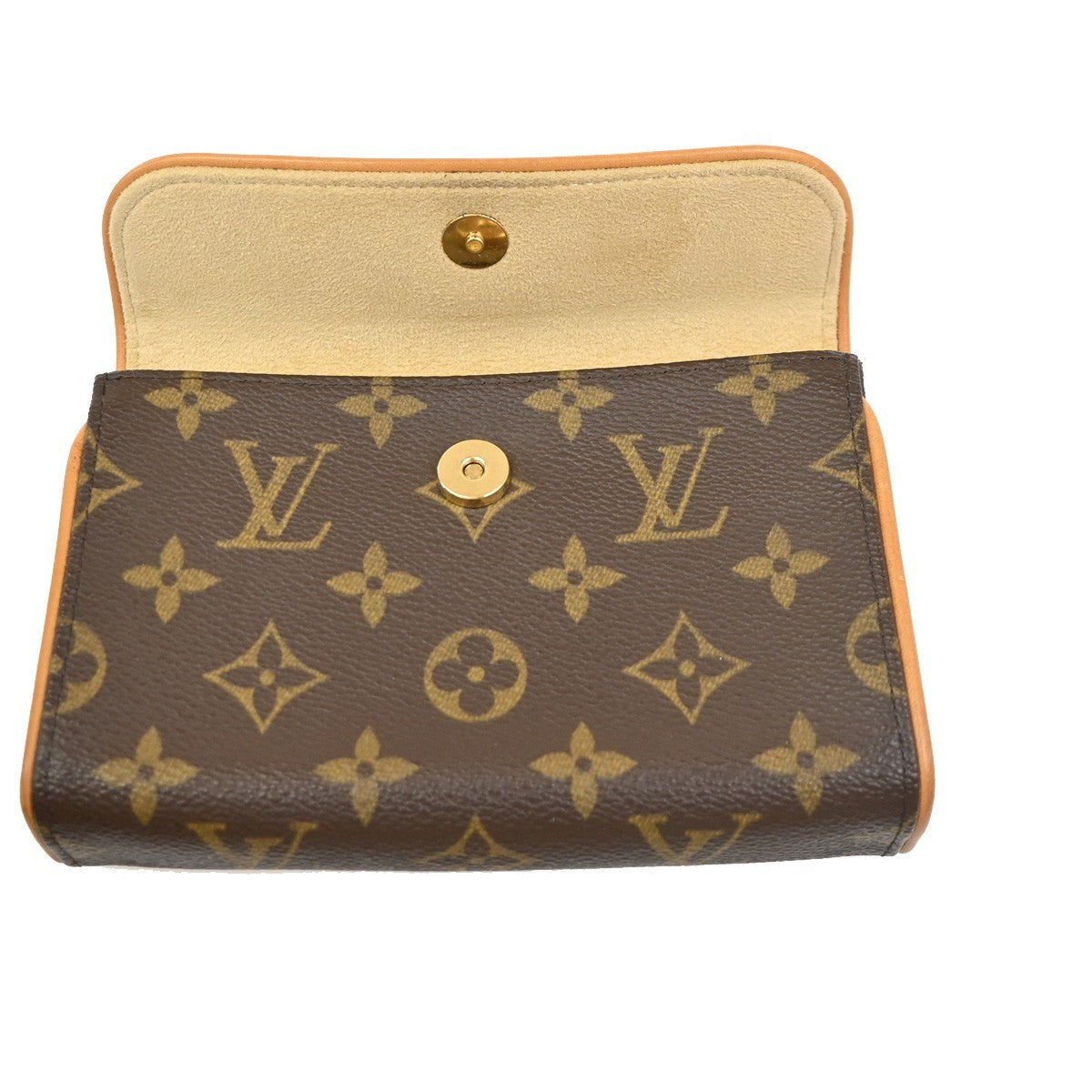 LOUIS VUITTON Pochette Florentine Bum Bag Monogram Leather Brown M51855 34PA123