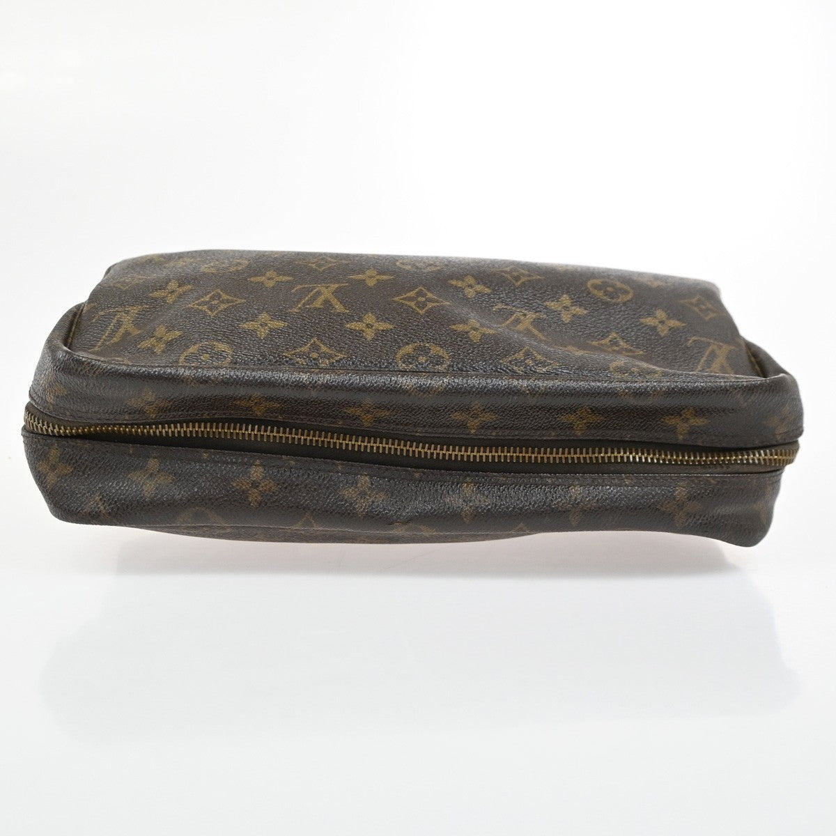 LOUIS VUITTON Trousse Toilette 28 Clutch Hand Bag Monogram Brown M47522 09SA055
