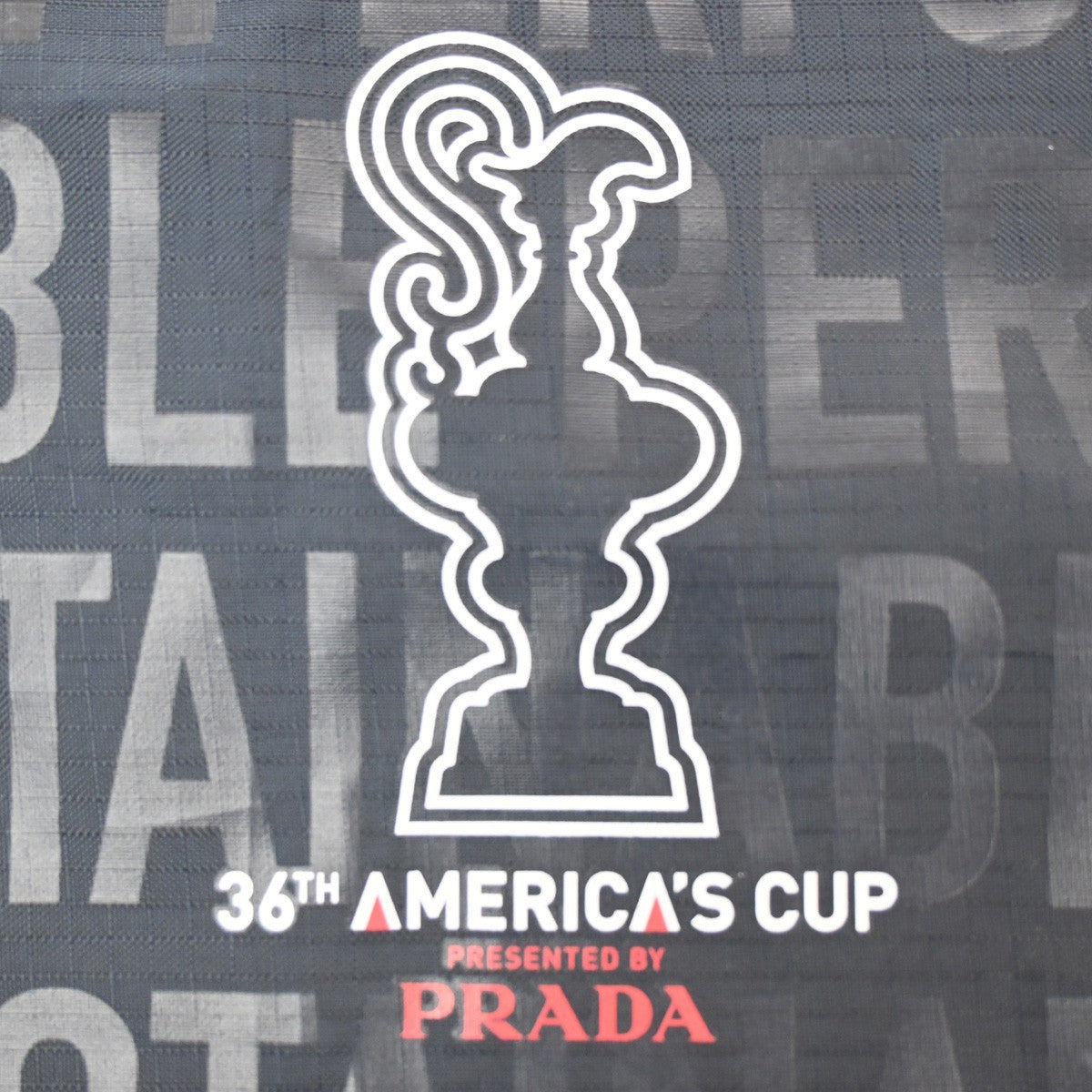 PRADA North Sails X Prada 36th America's Cup Backpack Bag Nylon Canvas 07KC125