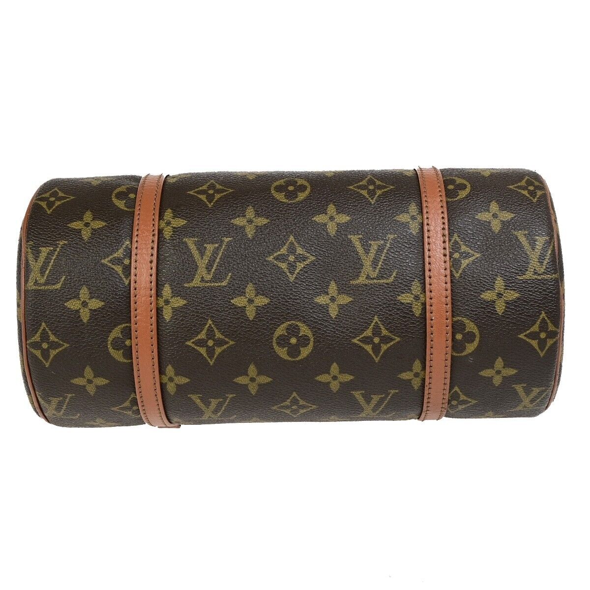 LOUIS VUITTON PAPILLON 26 Hand Bag Monogram Leather Brown France M51366 34ED046