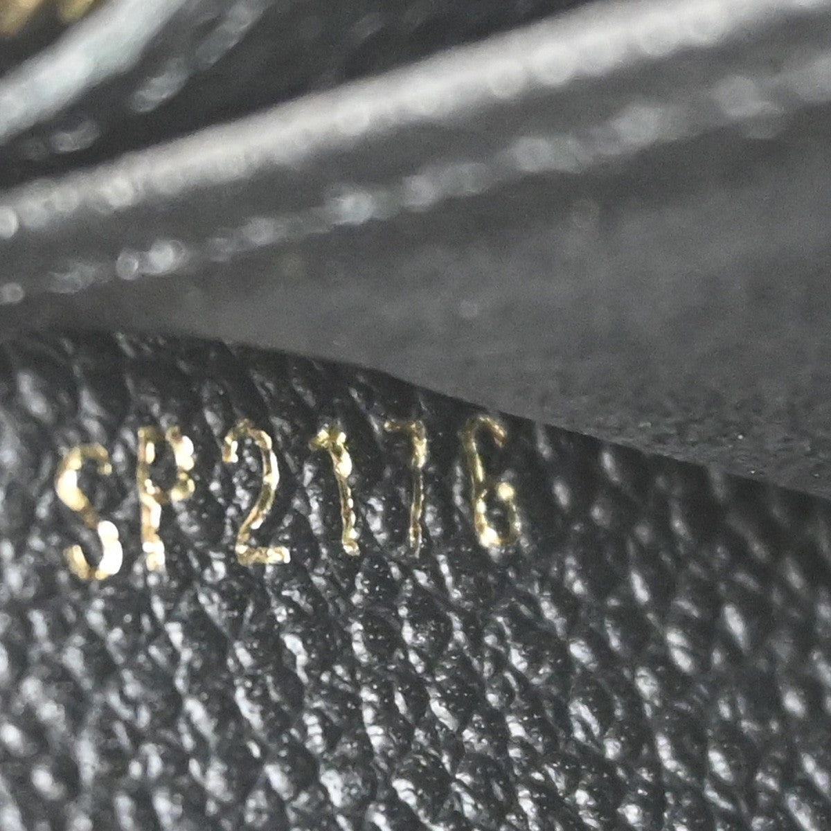 LOUIS VUITTON LV Zippy Long Wallet Monogram Empreinte Balck M93435 76KB293
