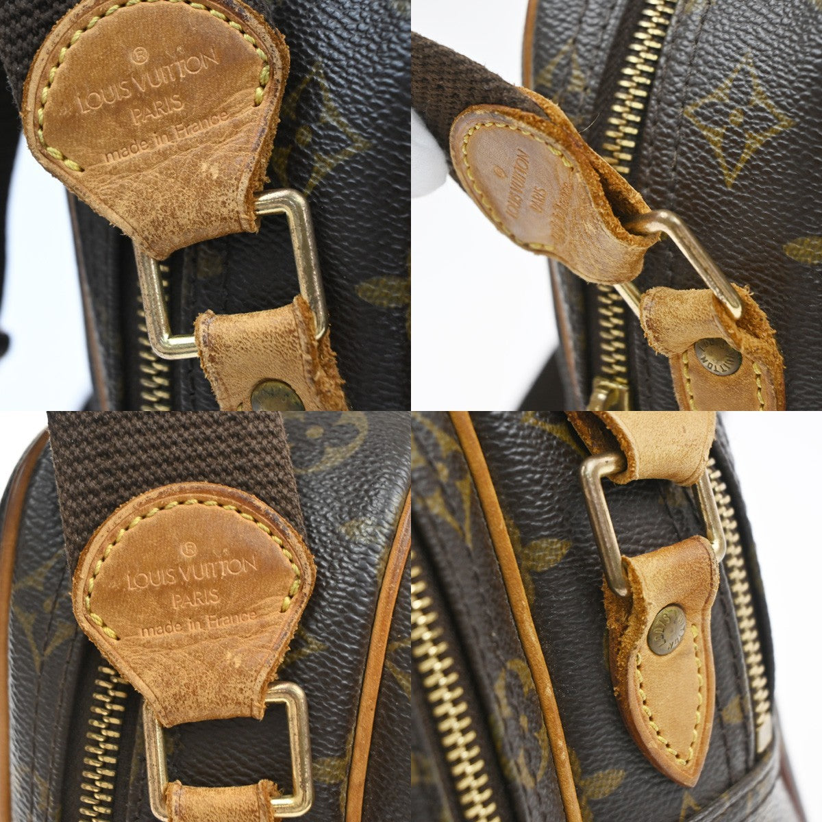 LOUIS VUITTON Reporter Crossbody Shoulder Bag Monogram Leather BN M45254 83MA567