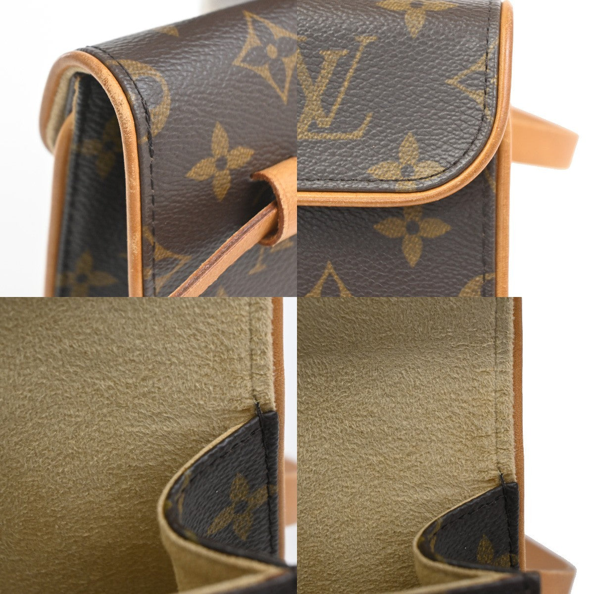 LOUIS VUITTON Pochette Florentine Bum Bag #XS Monogram Leather BN M51855 85YH938