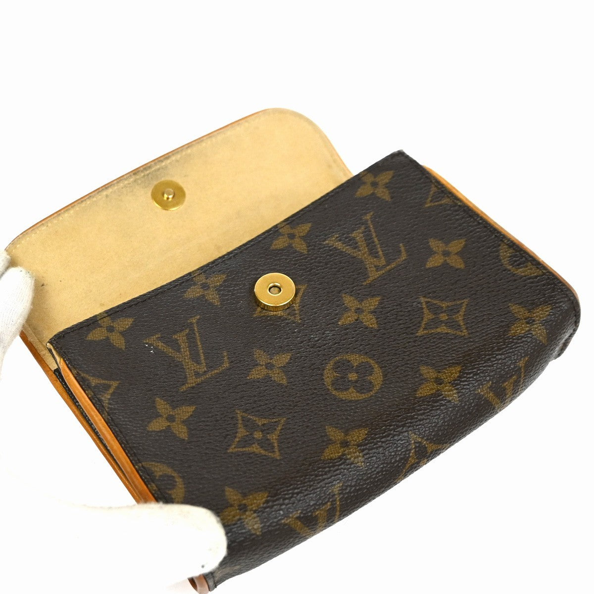 LOUIS VUITTON Pochette Florentine S Bum Bag Monogram Leather BN M51855 32CA949