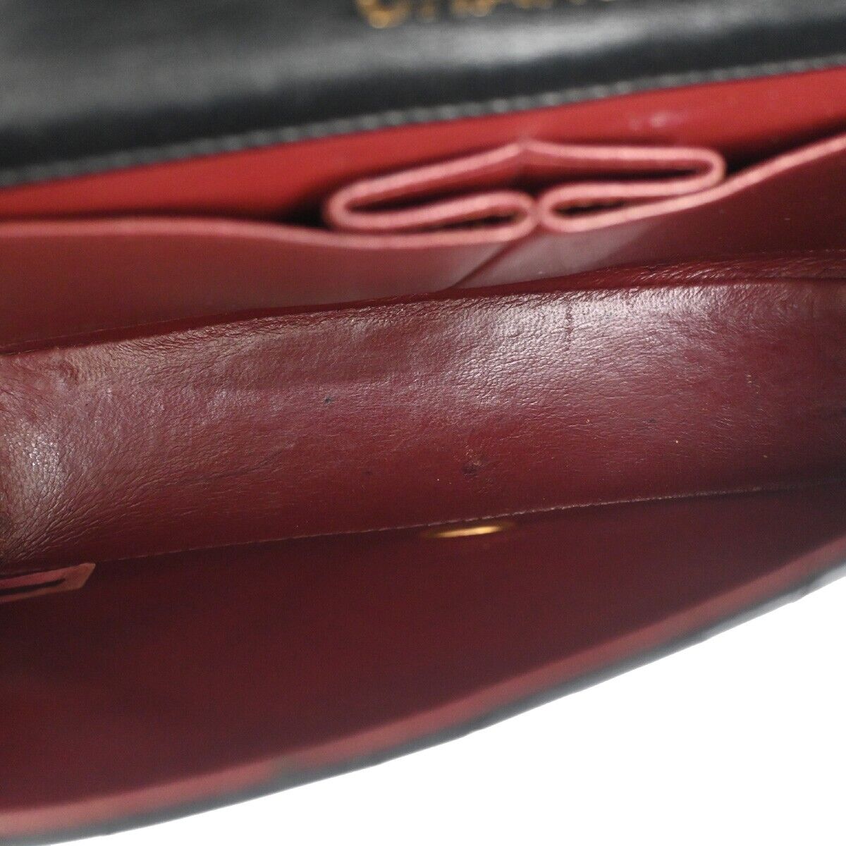 CHANEL CC Mini Matelasse Full Flap Chain Shoulder Bag Leather Black GHW 645LC499