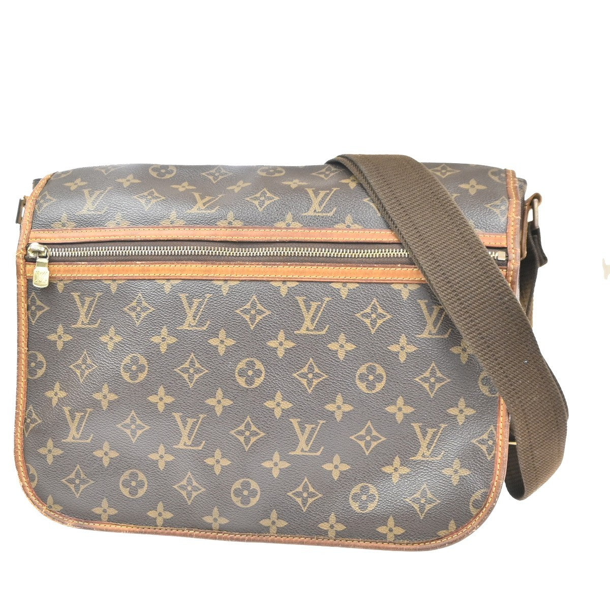 LOUIS VUITTON Messenger Bosphore GM Shoulder Bag Monogram Leather M40105 35MA532