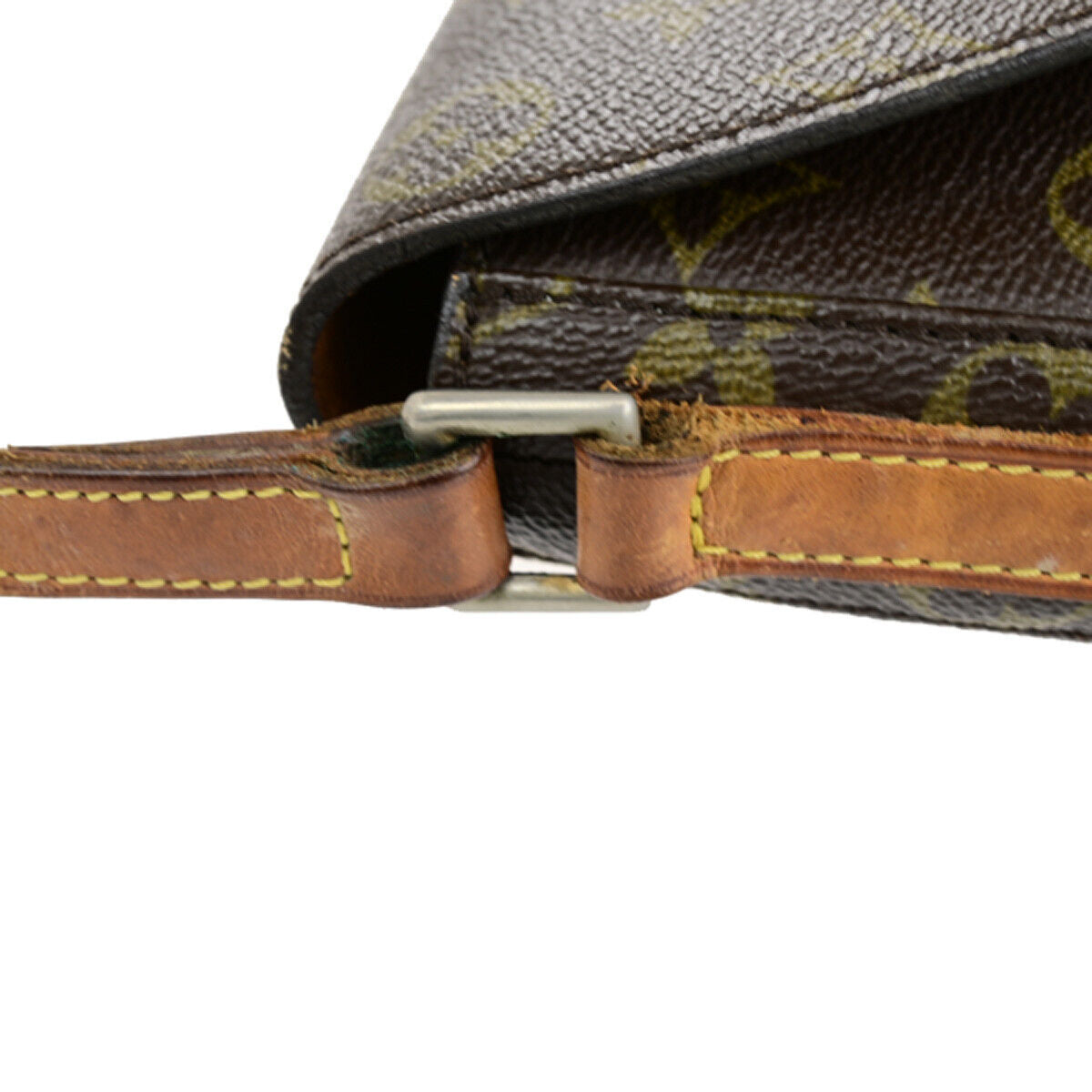 LOUIS VUITTON Chantilly PM Shoulder Bag Monogram Leather Brown M51234 64SH974