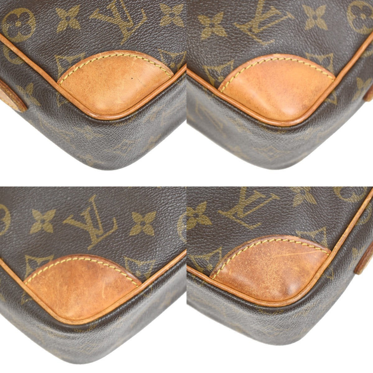 LOUIS VUITTON Trocadero 27 Shoulder Bag Monogram Leather Brown M51274 65PA043