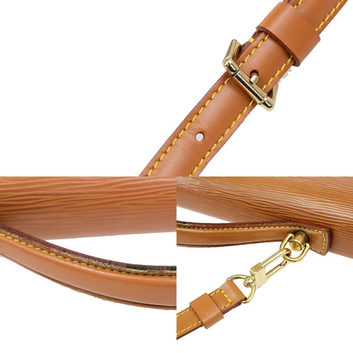 LOUIS VUITTON Porte Documents Bandouliere Hand Bag Epi Leather BN M54468 88KD166