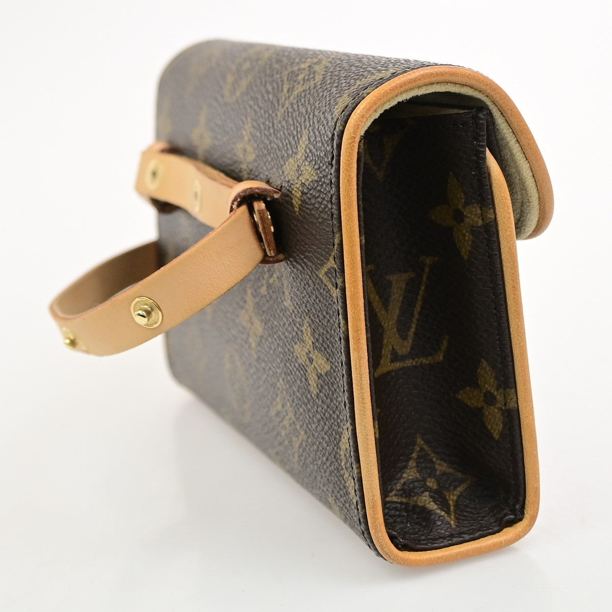 LOUIS VUITTON Pochette Florentine S Bum Bag Monogram Leather BN M51855 73KD168