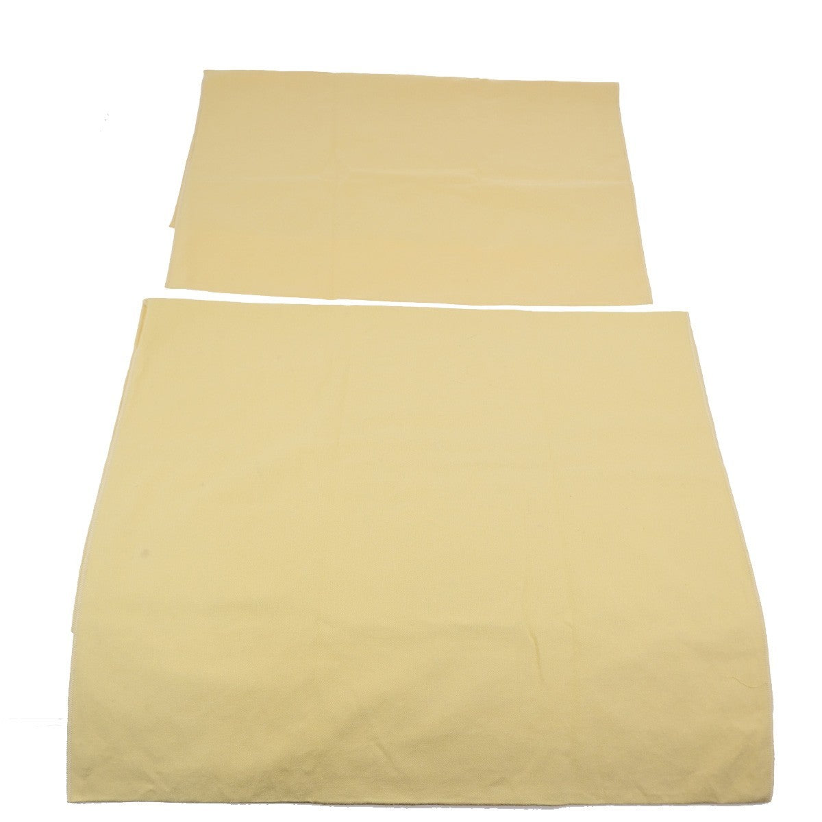 LOUIS VUITTON Logo 10 Set Dust Bag Drawstring Canvas Cotton Beige Brown 03KD213