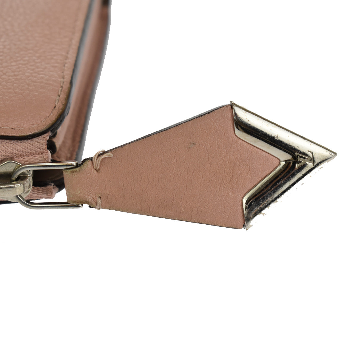 LOUIS VUITTON Portefeuille Comete Long Wallet Leather Magnolia M60148 30YB533