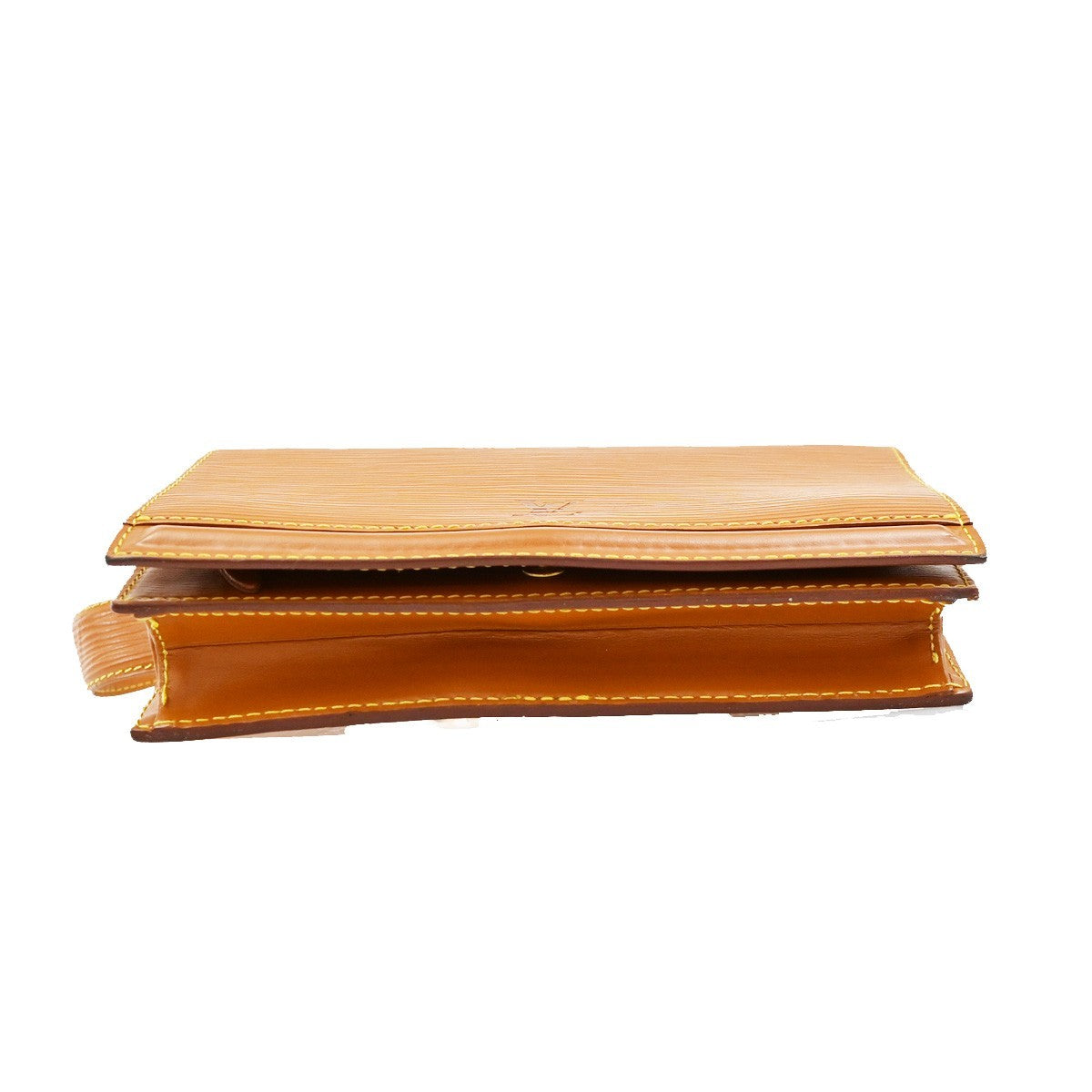 LOUIS VUITTON Logo Tilsitt Bum Bag Epi Leather Brown France M52608 33KD180