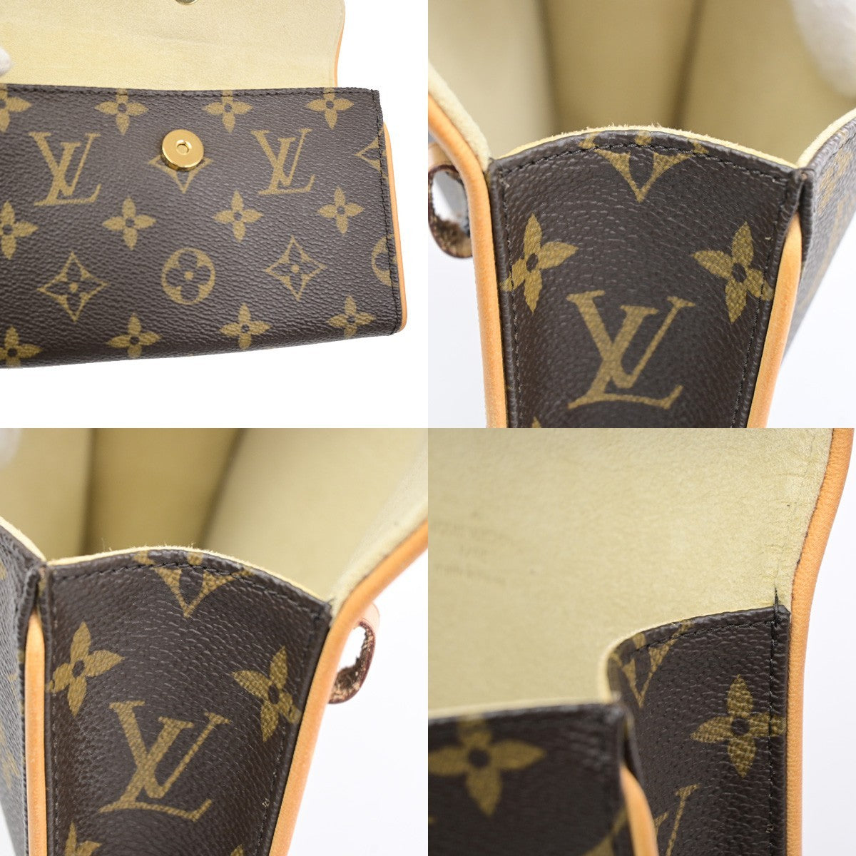 LOUIS VUITTON Pochette Florentine S Bum Bag Monogram Leather BN M51855 73KD168